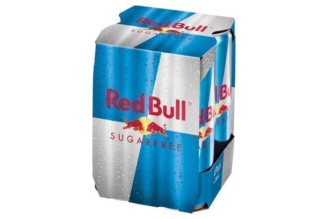 Red Bull Sugar Free 4pk