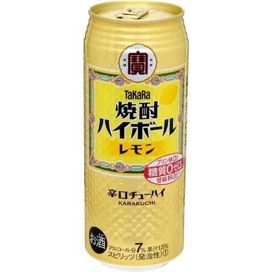 宝 焼酎ハイボール - レモン (500mL)