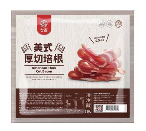 台畜美式厚切培根350G(冷藏)^301427715