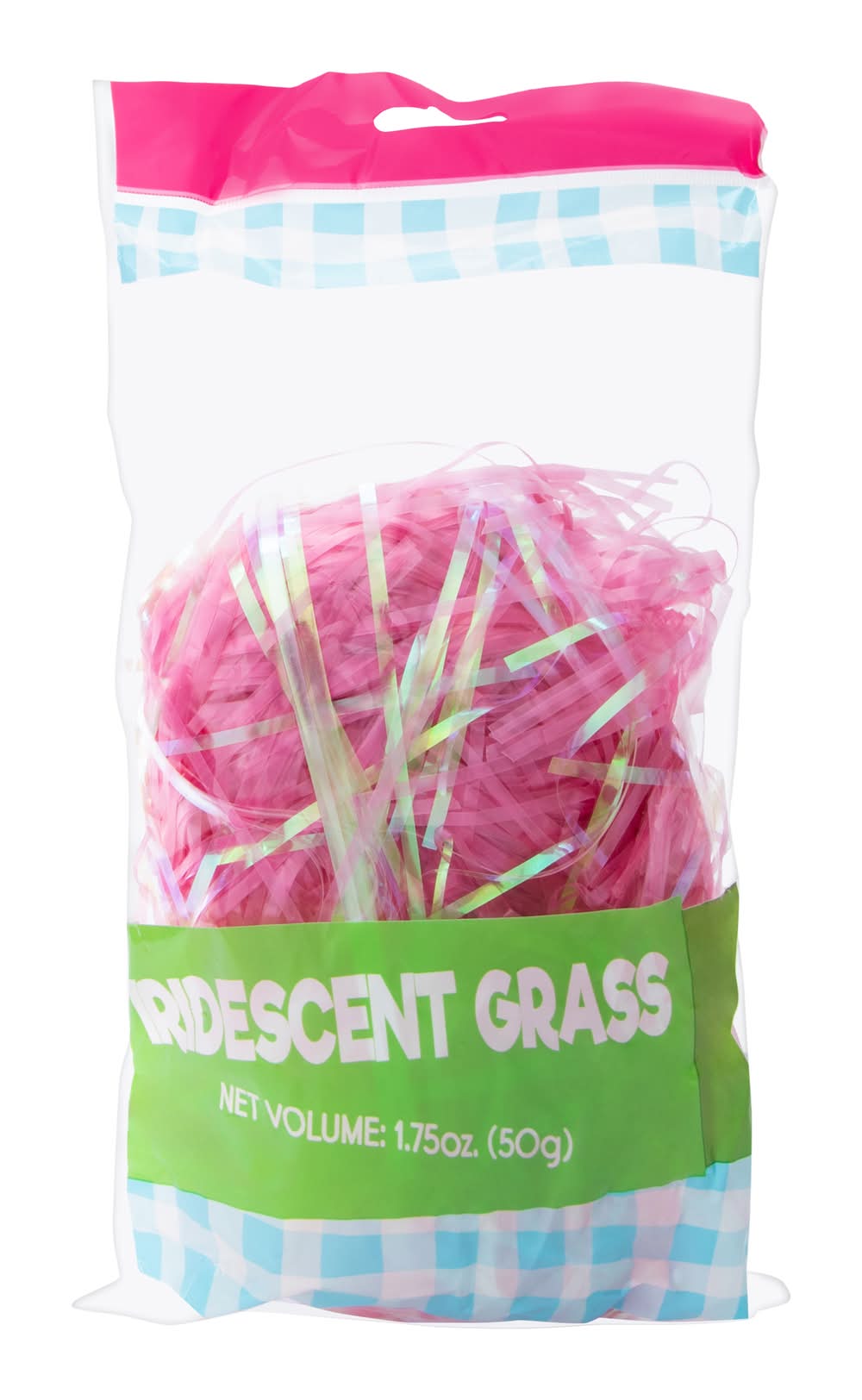 Easter Iridescent Grass 1.75oz Pink