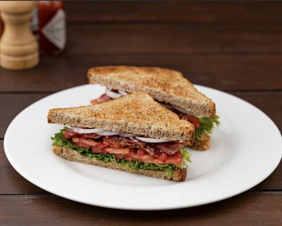 Bacon Lettuce and Tomato Sandwich