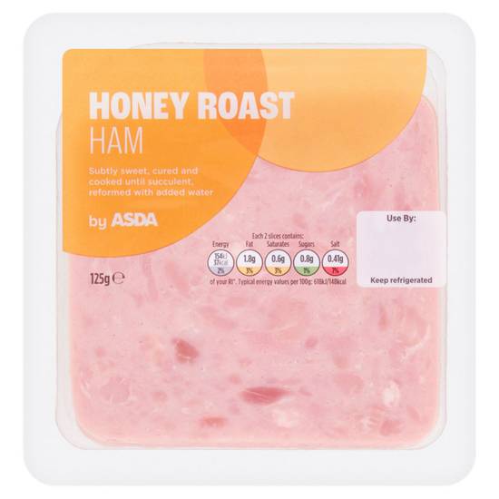 Asda Honey Roast Ham 125g