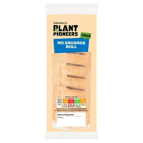 Sainsbury's Plant Pioneers Vegan No Sausage Roll (145g)