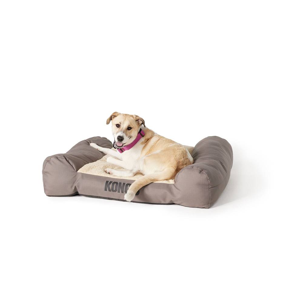Kong Durable Lounger Dog Bed (30\"L x 40\"w x 9\"h/grey)