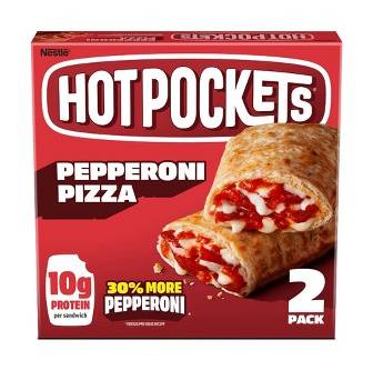 Hot Pockets Pepperoni Pizza Frozen Snacks with Crispy Crust - 9oz/2ct