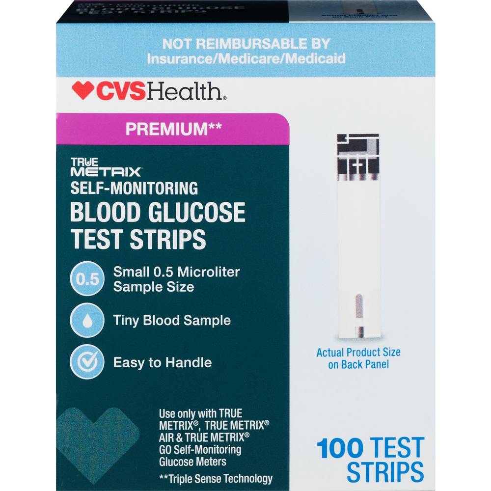 CVS Health True Metrix Cash Blood Glucose Test Strips