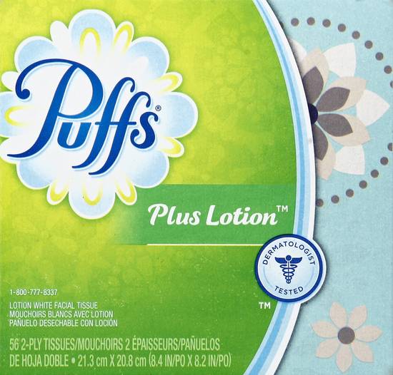 Puffs Plus Lotion Facial Tissues (56 ct)