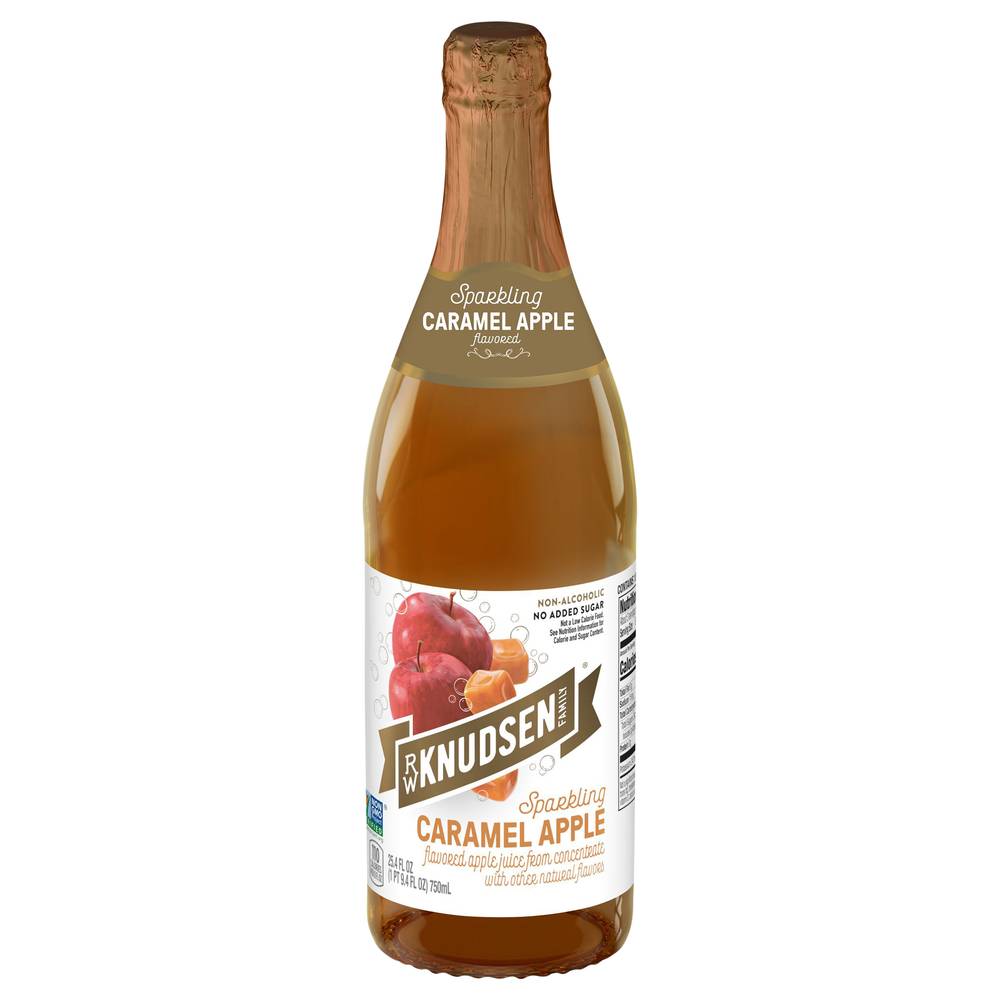 R.W. Knudsen Non-Alcoholic Sparkling Caramel Apple Juice (25.4 fl oz)