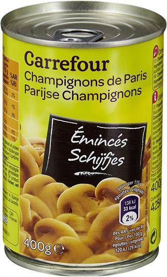 Carrefour Classic' - Champignons de Paris émincés