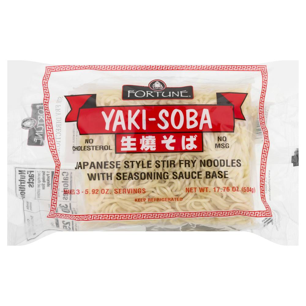 Fortune Yaki-Soba Stir-Fry Noodles With Seasoning Sauce Base