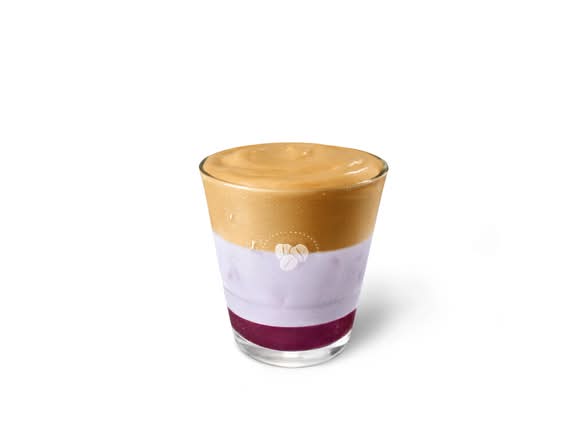 Sweet Ube Iced Whipped Latte