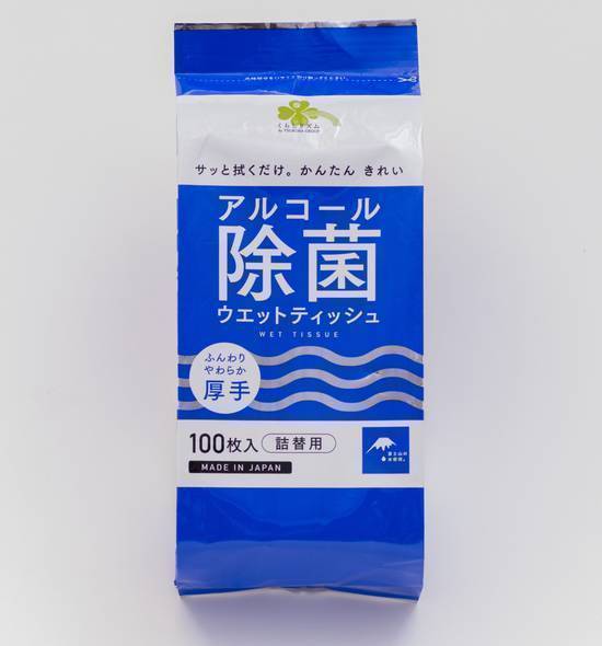 くらしリズムＡＬＣ除菌ウエット詰替用１００枚:4582451693216