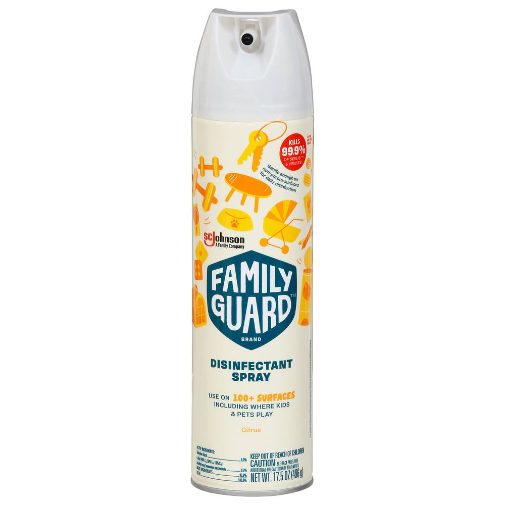 Family Guard Citrus Disinfectant Spray (1.09 lbs)