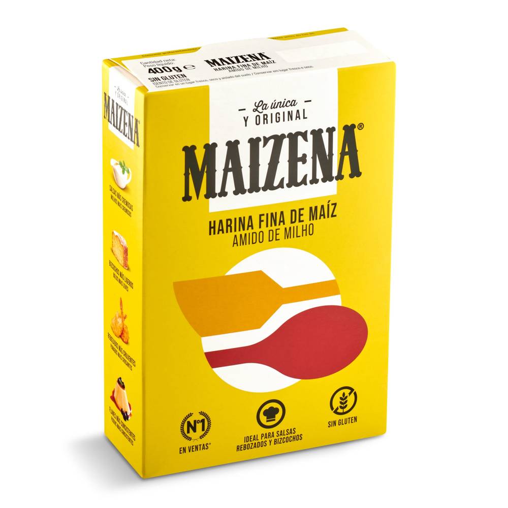 Harina De Maíz Maizena Caja 400 G