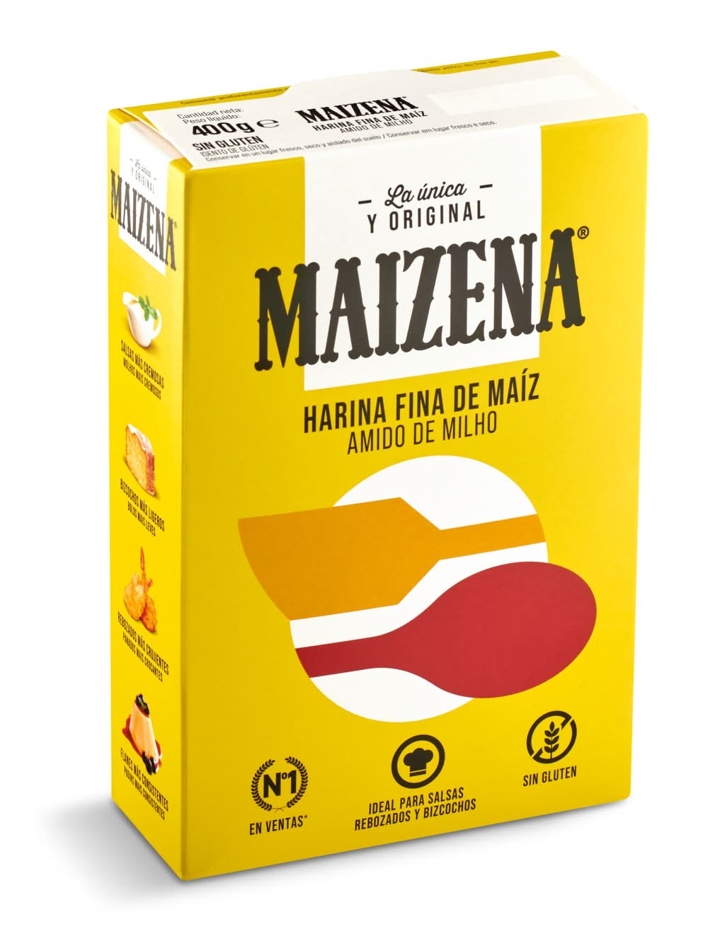 Harina De Maíz Maizena Caja 400 G