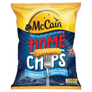 McCain Home Chips Crinkle 1kg