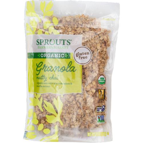 Sprouts Organic Nutty Chai Granola