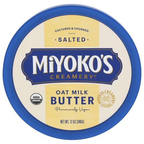 Miyoko's Organic Hint of Salt Butter Made With Oat Milk