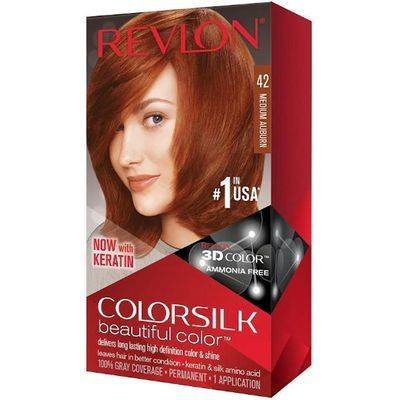 REVLON Tinte Colorsilk Castaño Medio Cobrizo 42