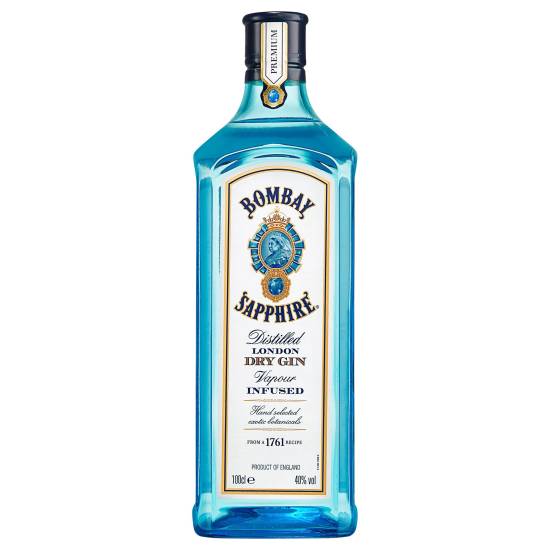 Bombay Sapphire Distilled Gin (1000 ml)