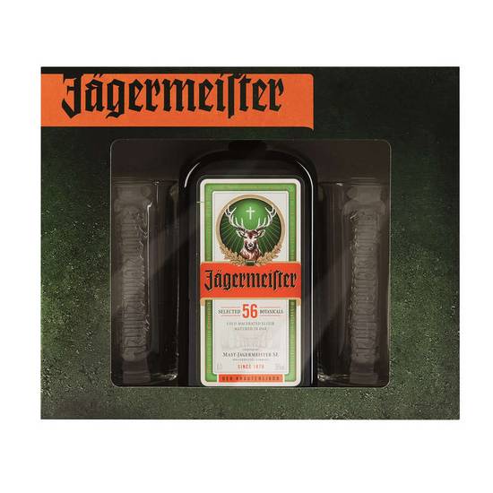 Jagermeister liqueur à base de plantes médicinales alc. 35% vol. 70 cl