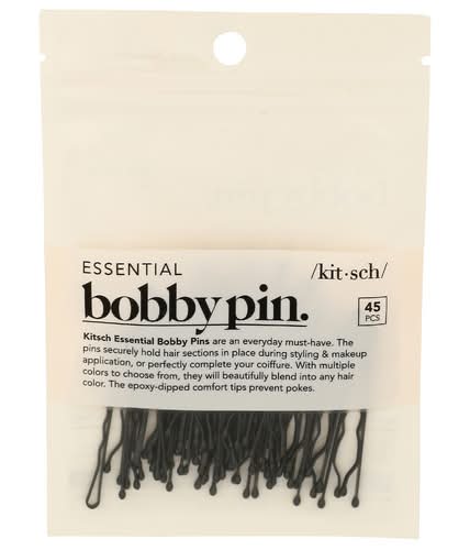 Kitsch Black Bobby Pins