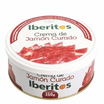 Crema de Jamón Curado Iberitos 250 g.