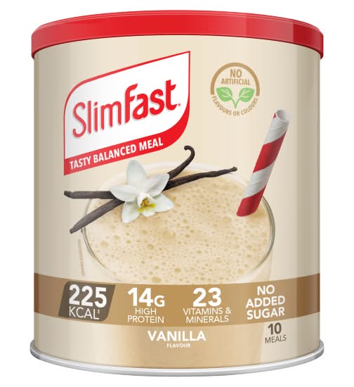 SlimFast Vanilla, Meal Replacement Shake Powder (365g)