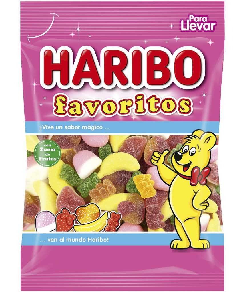 Haribo - Gomas favoritos açúcar, 90g