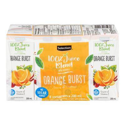 Selection Orange Burst Juice (8x200 ml)