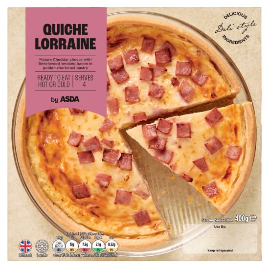 ASDA Quiche Lorraine (400g)