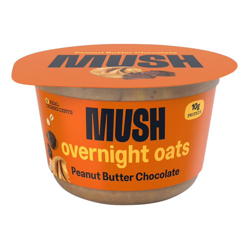 MUSH Overnight Oats (peanut butter chocolate)