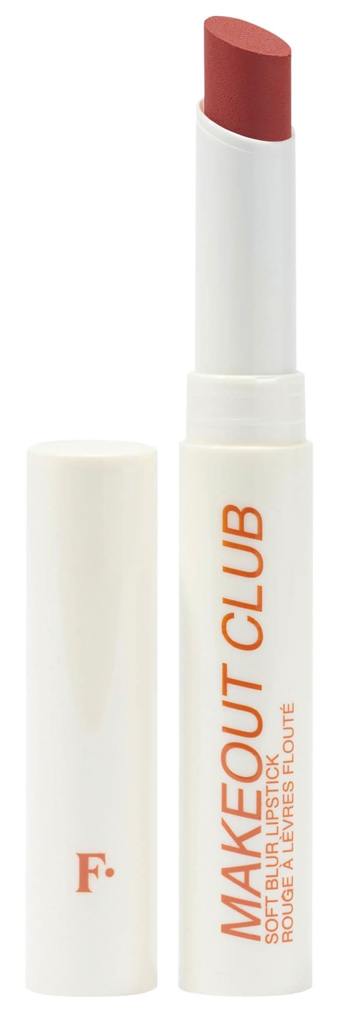 Freck Beauty MAKEOUT CLUB Soft Blur Lipstick Freck Rust - a rust orange red