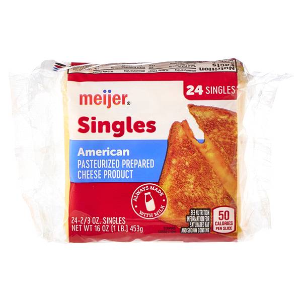 Meijer American Cheese Singles (1 lbs)