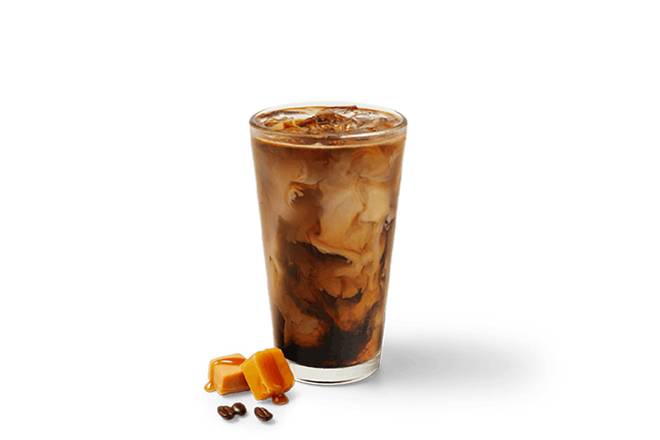 Iced Caramel Coffee with Milk