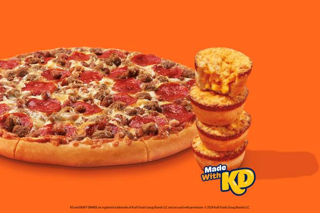 3 Meat Treat Pizza & Crazy Puffs™ Bundle