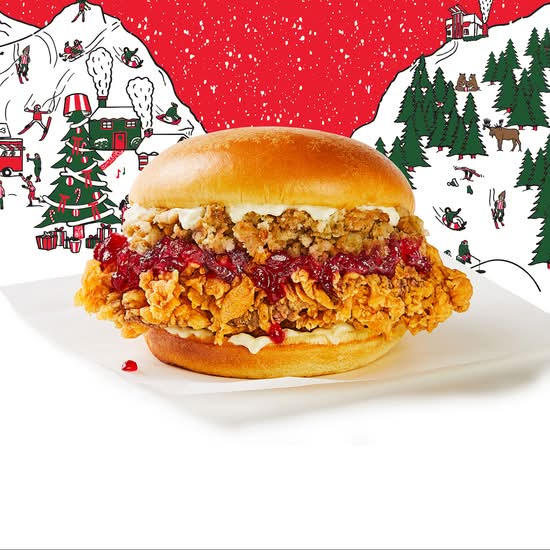 Festive Chicken Sandwich