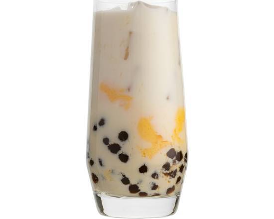Pudding Sweet Milk with Boba