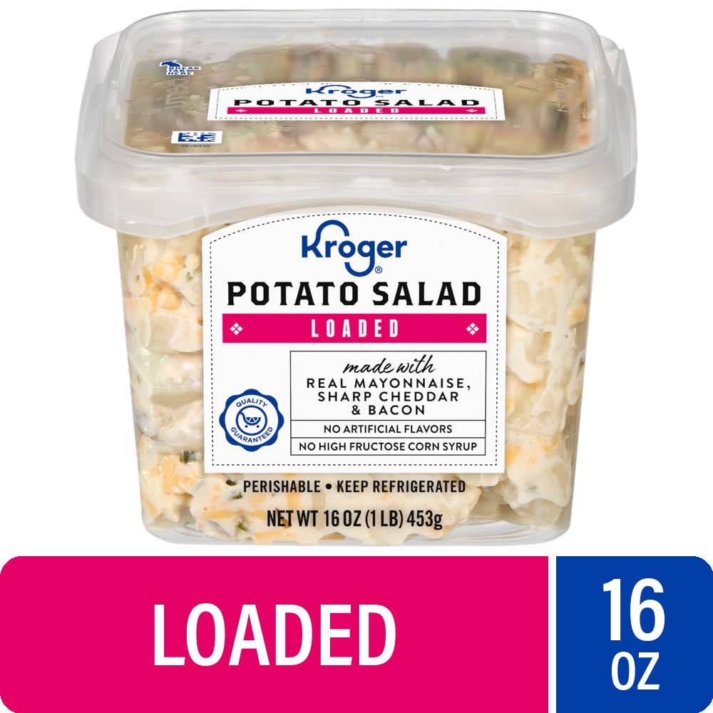 Kroger Potato Salad, Loaded (16 oz)