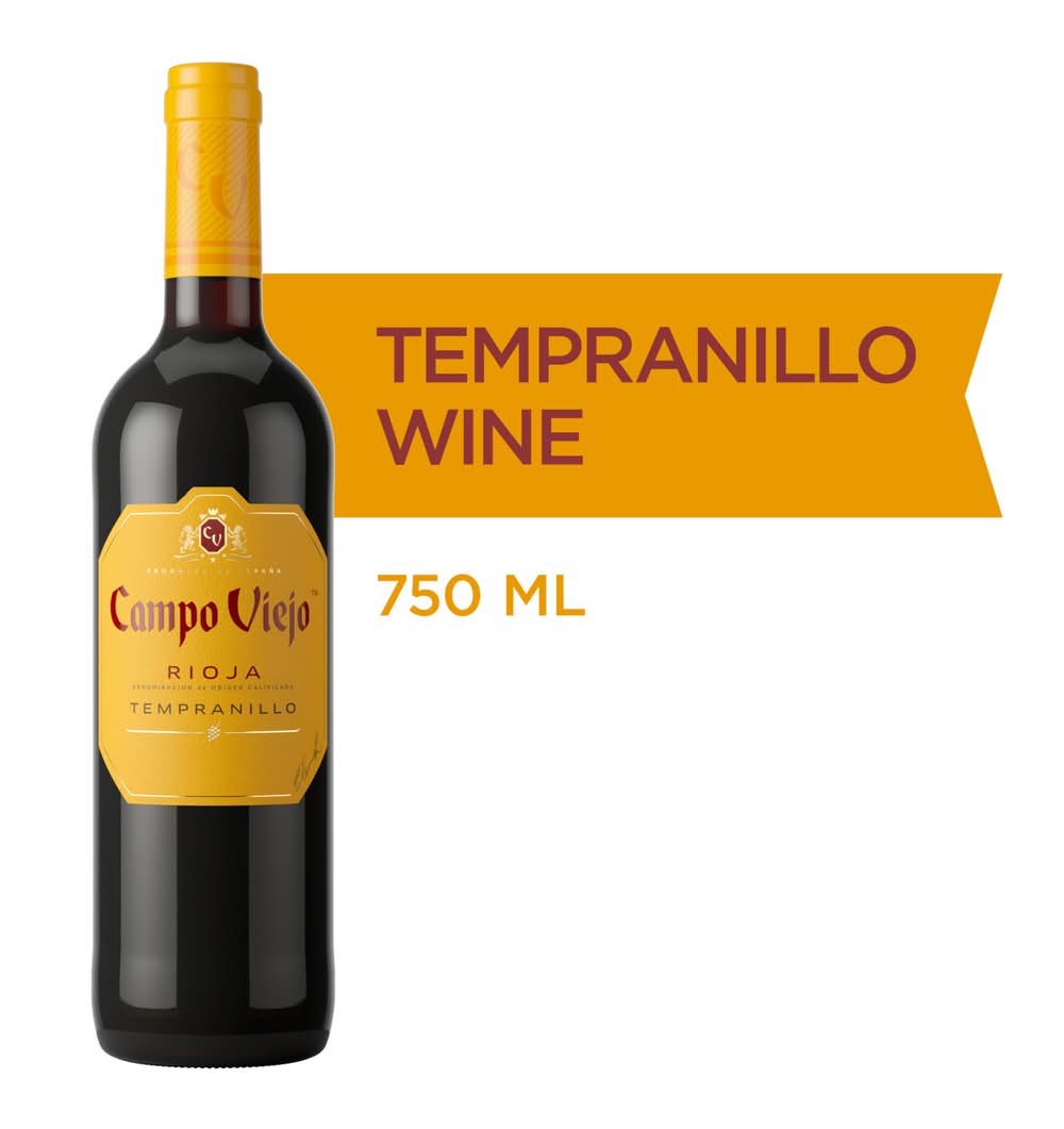 Campo Viejo Tempranillo Rioja Red Wine, 2020 (750 ml)