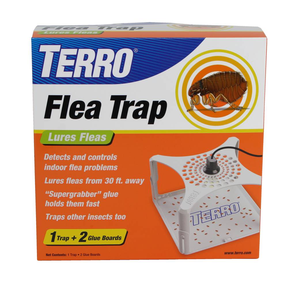 TERRO Refillable Flea Indoor Insect Trap (3-Pack) | T230