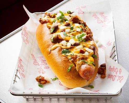 Chilli Cheese Dog Combo Meal