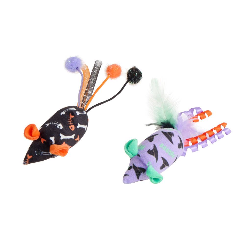 Petsmart Thrills & Chills Mice Cat Toys (multi color) (2 ct)