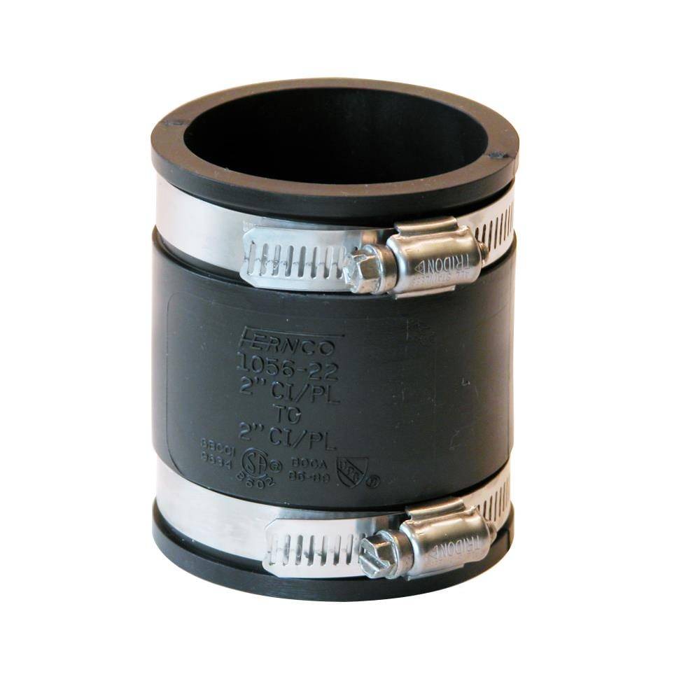 Fernco 2-in. Flexible PVC Coupling for Sewer, Drain, Waste and Vent Piping - IAPMO Classified, CSA Approved | P1056-22