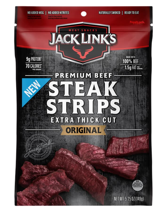 Jack Link's Extra Thick Cut Steak Strips Original