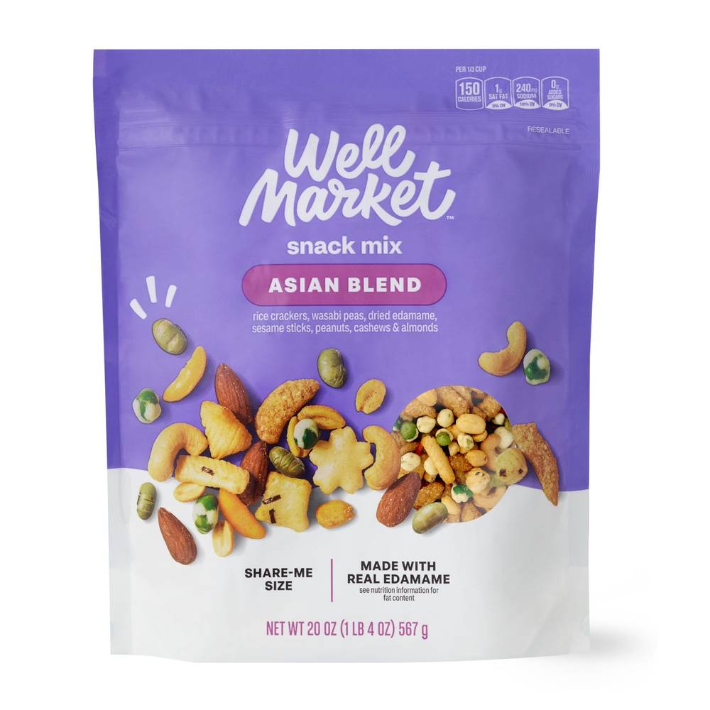 Well Market Asian Blend Snack Mix