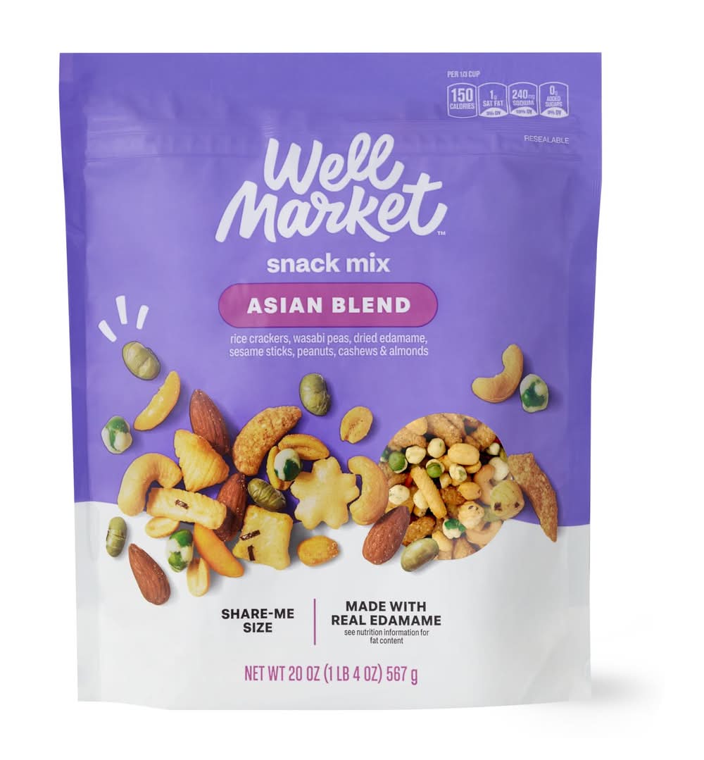 Well Market Asian Blend Snack Mix (20 oz)