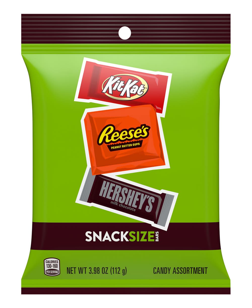 Mars Milk Chocolate Snack Size Candy Bag, Assorted (3.98 oz)