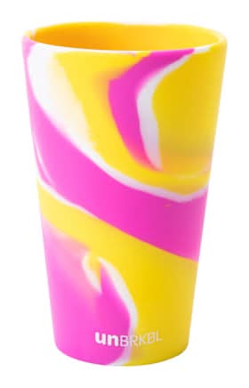 Unbrkbl Silicone Pint Cup Pink