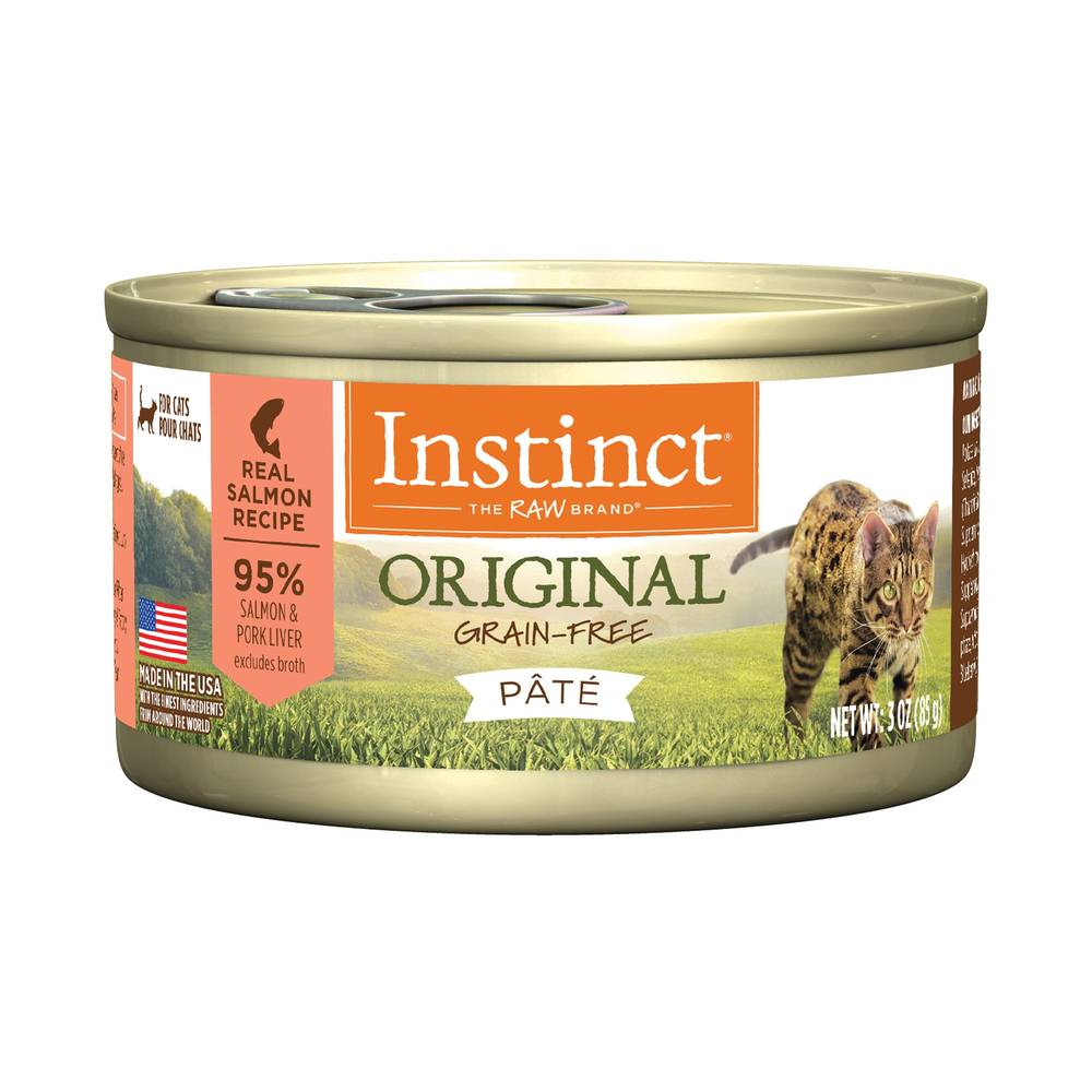 INSTINCT All Life Stage Grain Free Wet Cat Food (salmon)